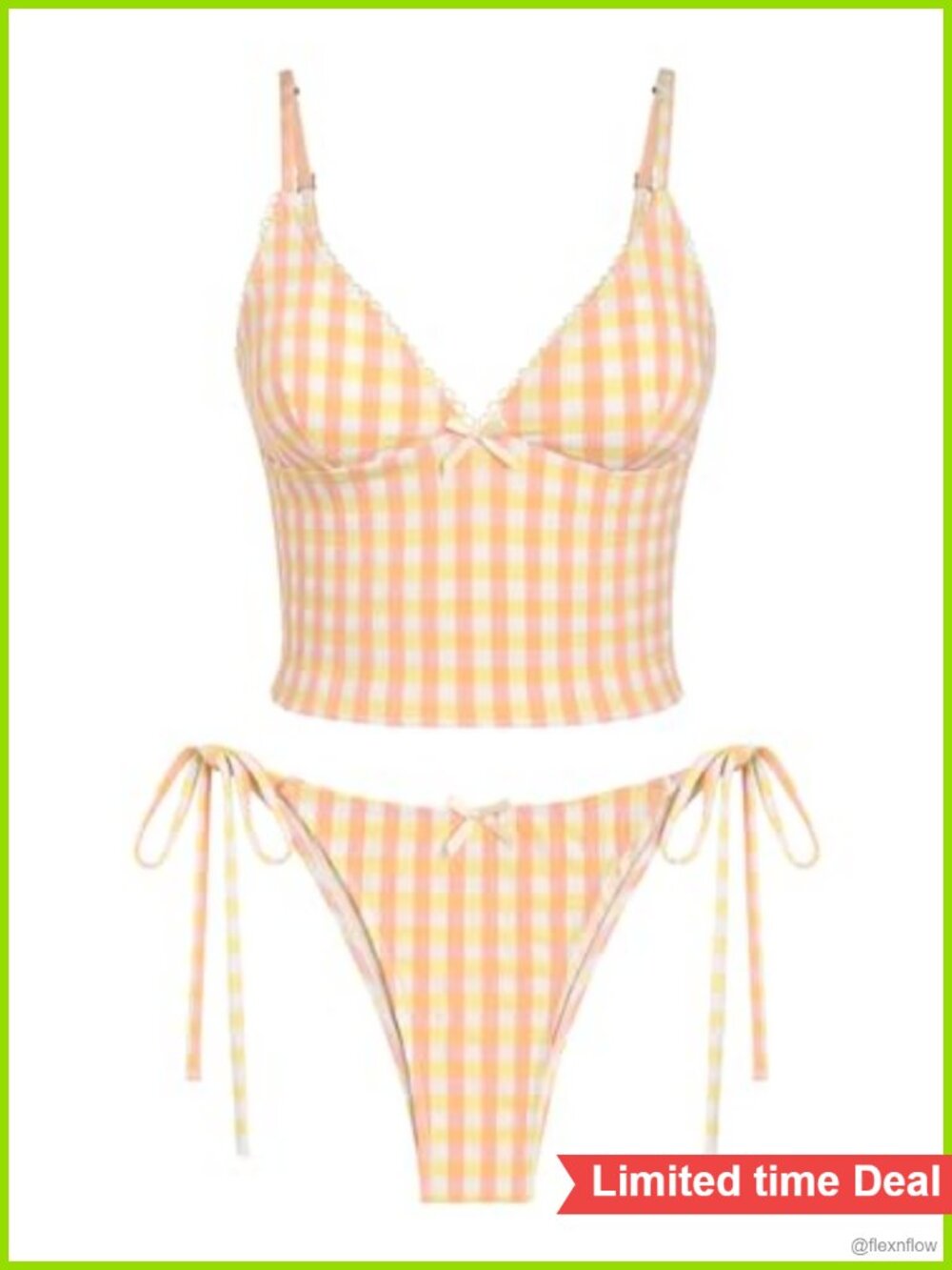 Women's Tankini Set High Stretch Polyester Spandex Swimwear